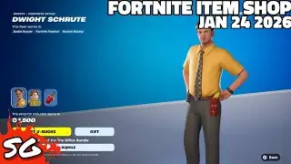 Fortnite Item Shop | *NEW THE OFFICE SET* | 24-Jan-2026