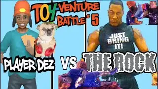 THE ROCK WWE Toy Action Figure Battle | Player Dez&rsquo;s Play Prism - Battle 5