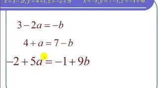 Determining if Parametrically Defined Lines Intersect and Finding Their Intersection Point
