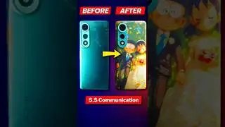 Normal Mobile se Designer Skin ✨ | Before After | S.S Communication #nobitashizuka #shorts #video