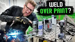 Can You Weld Over Aerosol Paint? | TIG vs MIG Welding on 9 Spray Paints TESTED!