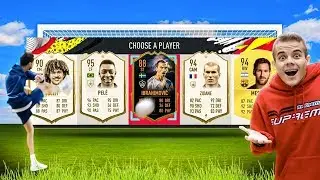 ⚽🥅 FOOTBALL DRAFT CHALLENGE! FOOTBALL vs FIFA 20