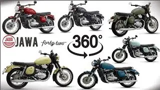 2019 JAWA Bikes 360 Degree View with all Colours compare | Exclusive JAWA Bike Colours,Design View