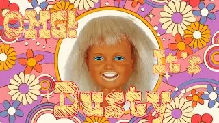 Vintage Kenner Dusty doll box opening