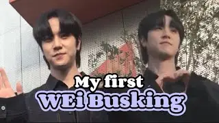 WEi Busking in Monterrey, Mexico.