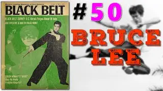 🍂1967 used Bruce Lee Black Belt Magazine October issue Vintage🌸