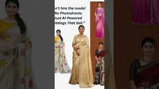 Don't hire a model,no photoshoot for businessstart catalogue with AI skills#business#businessgrowth