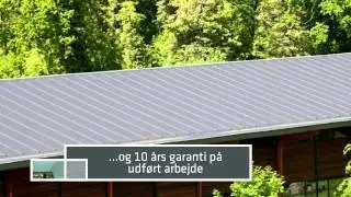 Pr&aelig;sentation af BJ Tagd&aelig;kning