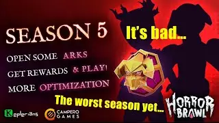 Horror Brawl- Buying the entire horror pass of season 5! (But the season sucks&hellip;)