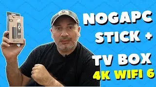 El mejor TV BOX  con WiFi 6 y 4K que prob&eacute; NOGAPC STICK +  Unboxing y Review en espa&ntilde;ol