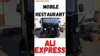 Taco Coffee Van Juice BeerBar Pizza IceCream Electric Food Truck #YouTubeshorts #Aliexpress #shorts