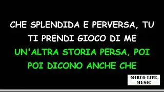 VASCO ROSSI - DOMANI SI ADESSO NO (VERSIONE LIVE) (KARAOKE)
