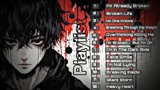 🎵 PLAYLIST | BROKEN BUT BREATHING — A Journey Through Silent Pain || by Relatant (Official Video)