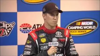 Cameron Hayley 2nd Place NCWTS AMS Interview