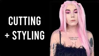 Coss Wigs review - pastel pink à la Belle Delphine