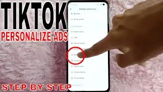 ✅ How To Personalize Ads In Your TikTok Account 🔴
