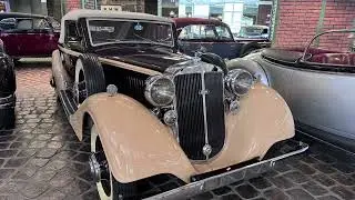 Retro Car Museum tour/ Прогулка по музею ретро автомобилей