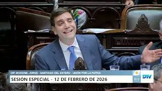 Diputado Mukdise, Jorge - UxP - Sesi&oacute;n 12-02-2026 - PL