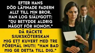 Fadern l&auml;mnade mig en nyckel&hellip; till en gammal kista med sanningen