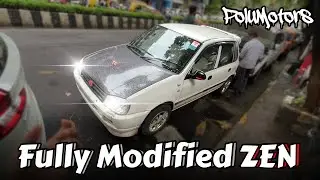 Suzuki Zen Modified : Rally Car Inspired Stickers 💥| #polumotors