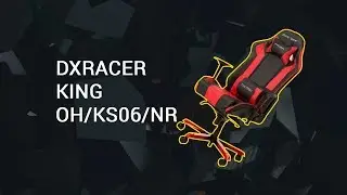 Кресло Dxracer King OH/KS06/NR   распаковка сборка мини обзор (трясущаяся камера)