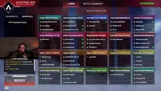 LOW KD ONLY Tournament in Apex Legends with @HisandHersLive ​