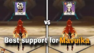 BEST SUPPORT FOR MAVUIKA [ Iansan vs Bennett ] | Genshin impact