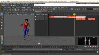 Maya TUTORIAL 14/6 - Time Editor, HIK - magyar (karakter anim&aacute;ci&oacute;)