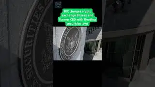SEC charges crypto exchange Bittrex and former CEO with flouting securities laws #bittrex #finance