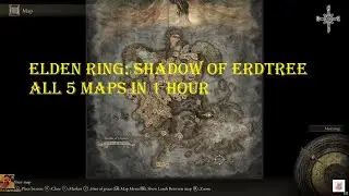 ELDEN RING | Pre-DLC Boss Fight | How to get All 5 Maps in Hour (Step by Step)