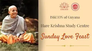 Srila Prabhupada Sunday Love Feast
