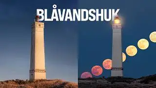 Full Moon Rise Photography in Denmark