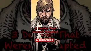 3 #thewalkingdead comic deaths that weren&rsquo;t adapted to the show! #rickgrimes