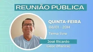 Ser Espírita x Estar Espírita - José Ricardo (Reunião Pública 08/01/2026)
