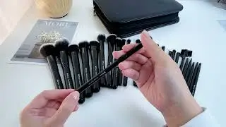 Makeup Essentials: 27pcs Pro Makeup Brushes + Portable Brush Bag