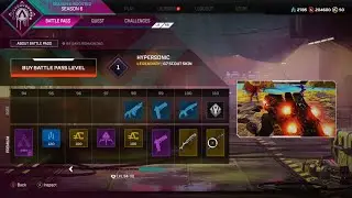 Apex Legends Season 6 Battle Pass - All Items - No commentary