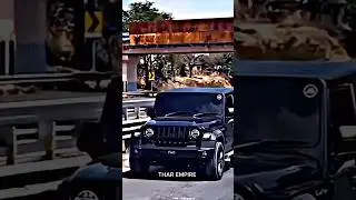 Black Mahindra Thar 😈 Thar Mafia || Thar kafila Status #tharlover #mafia #trendingshorts
