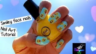 Smiley Face Nail Art Tutorial