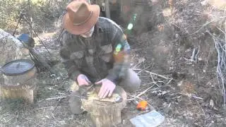 Modern Trapping Series Part 34 Tanning and Breaking the Hide