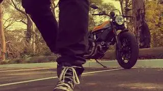 Ducati Scrambler MACH 2.0 and Forma Slam Flow Boots