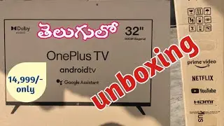 OnePlus 32-Inch Y-Series HD Android TV (32Y1) Unboxing and Give Away - by Bhaskar Koduri
