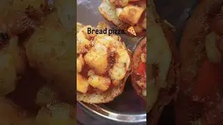 Instant Bread Pizza Recipe | Kids Favorite Snack #short #youtubeshorts #indianstreetfood