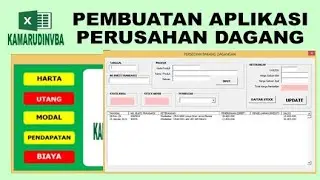 39 Properties Listbox Persedian Barang Dagang VBA Excel Pembuatan Aplikasi Perusahaan Dagang