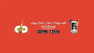 App Sign Up - CricDost Walk-through