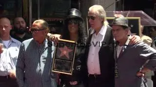 Slash, Charlie Sheen, Jim Ladd, and Robert Evans at Slash...