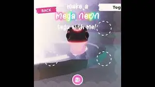 make a mega neon tegu w/me! #roblox #adoptme #meganeon #shorts 