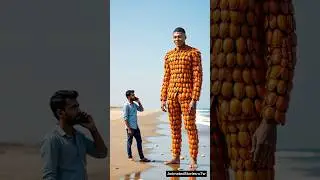 Mbappe covered in millions of orange beetles saved by farmer #animals #men #treatment