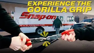 Snap-on Truck is BACK! These PLIERS Have Crazy GRIP STRENGTH!