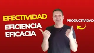Efectividad, eficiencia, eficacia y productividad.
