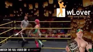 WWE NXT -  Aliyah vs Asuka -  3 Aug, 2016
